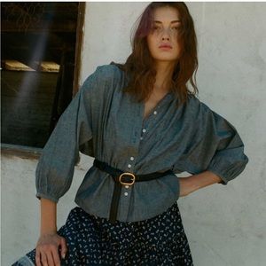 Doen | NEW OJAI BLOUSE (size:XS)